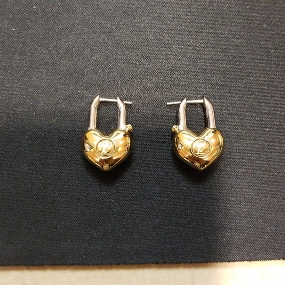 Crazy in Lock louis vuitton earrings - Picture 1 of 5